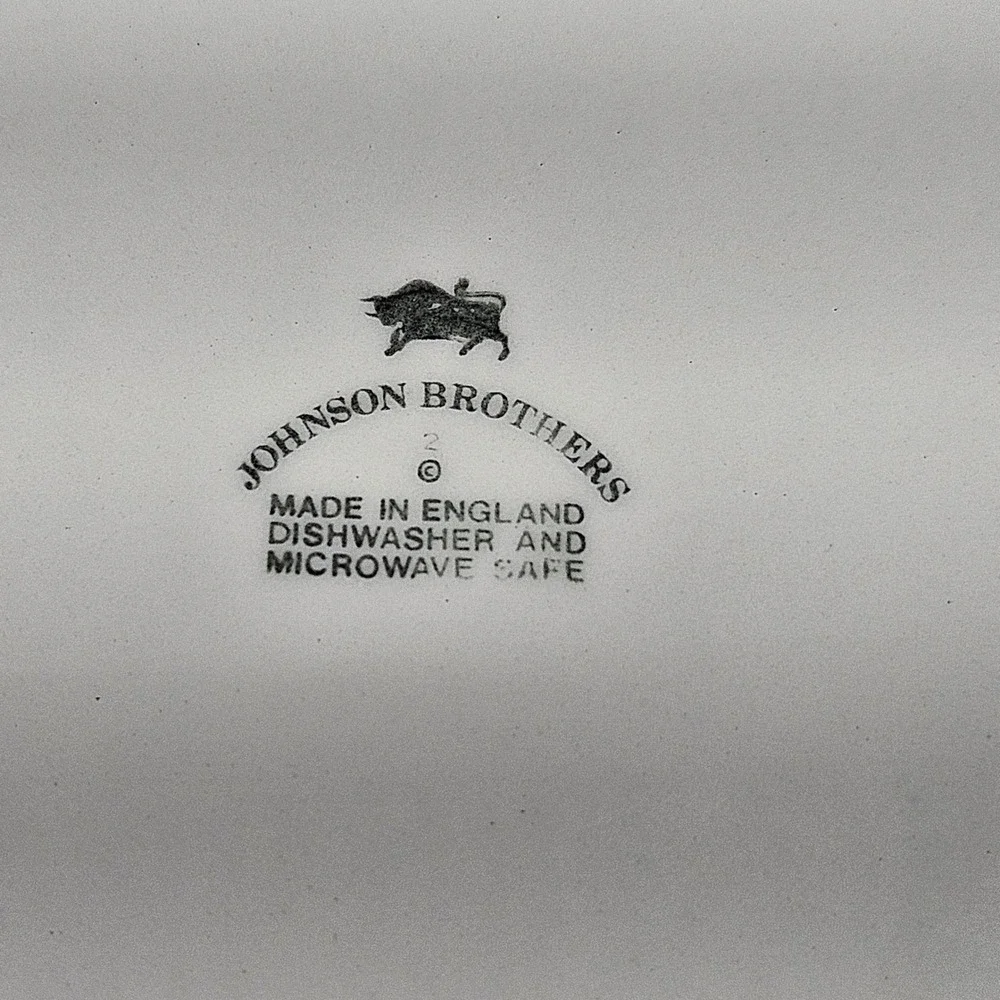 Johnson Brothers Regency White Swirl Ironstone 15